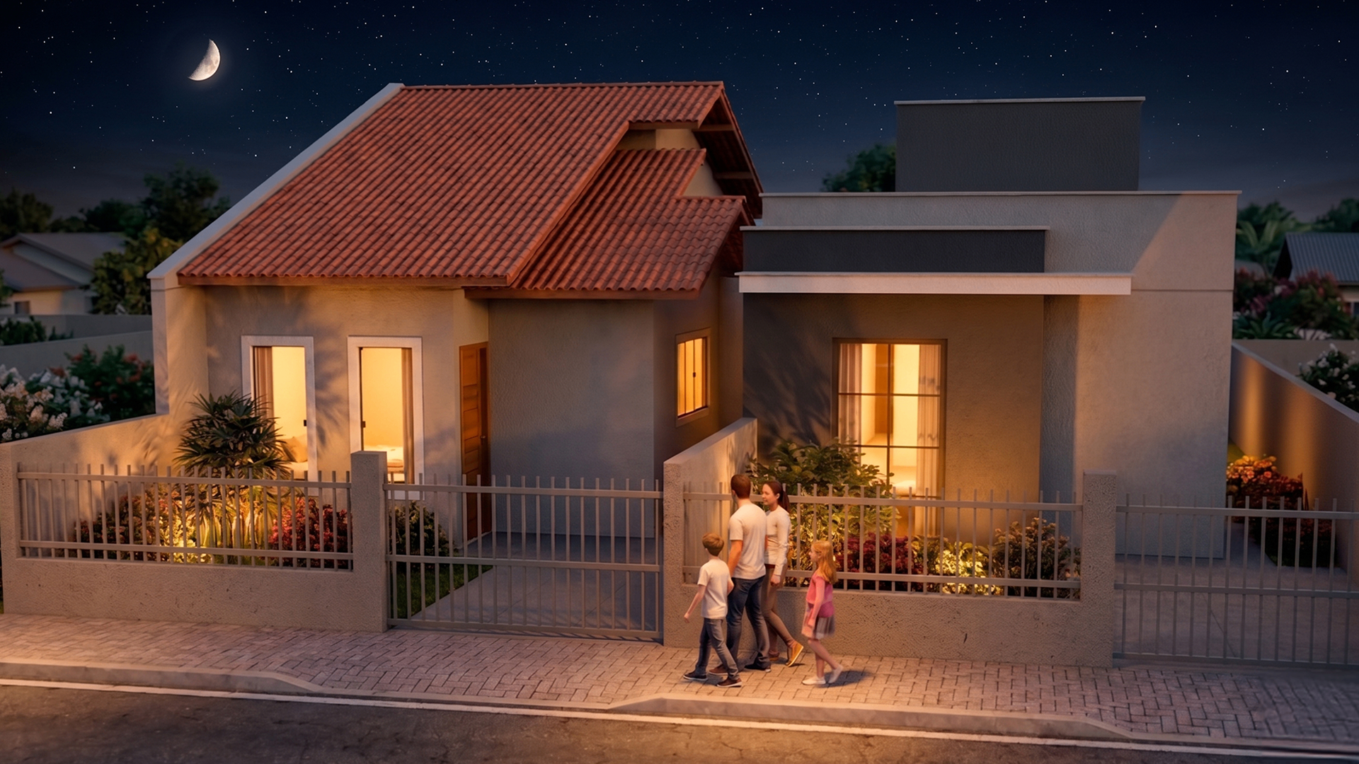 Fachada Noturna
